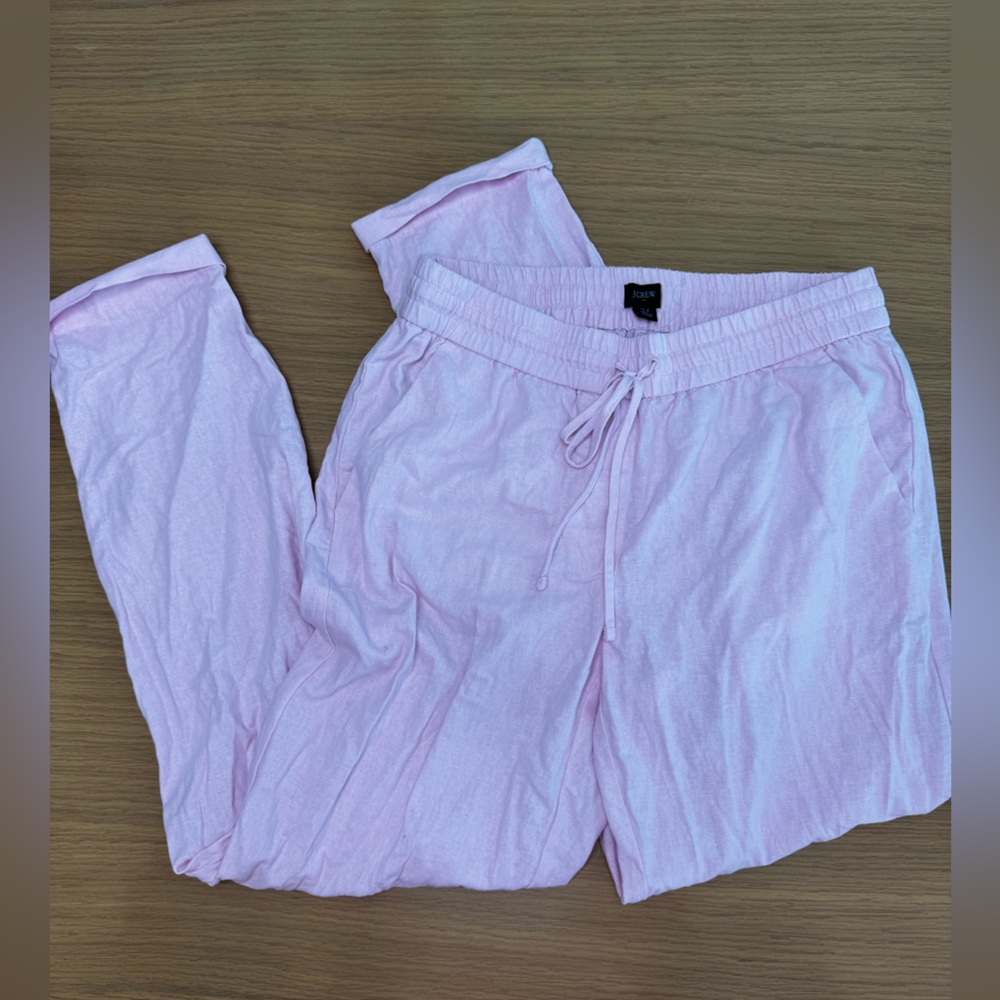 J crew linen pants